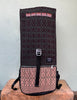 Roulez Pack Black w/ Pining Pink Woven