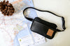 Fanny Pack Slim Black Leather
