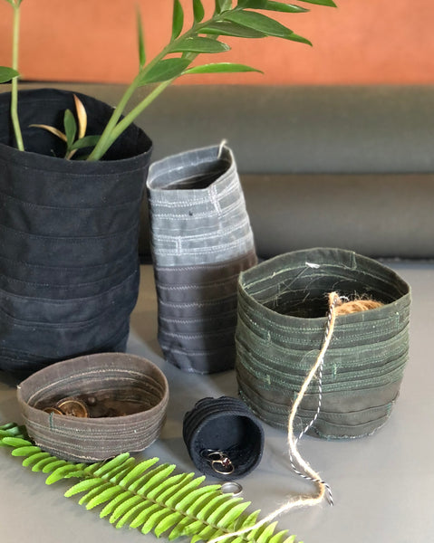 Recycled Canvas Vessels Small